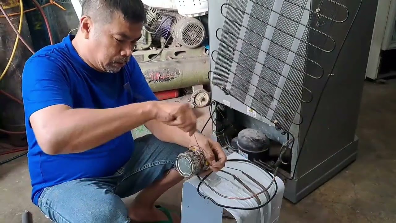 KAPAG NATUSOK ANG EVAPORATOR NG REF GANITO ANG DAPAT GAWIN. R134A ANG FREON.