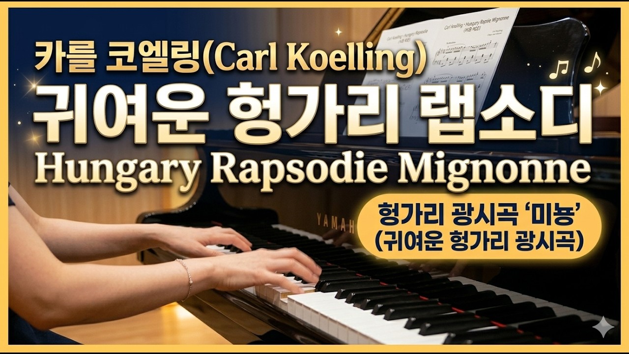 카를 코엘링(Carl Koelling) - Hungary Rapsodie Mignonne (귀여운 헝가리 랩소디) 피아노악보 다운로드