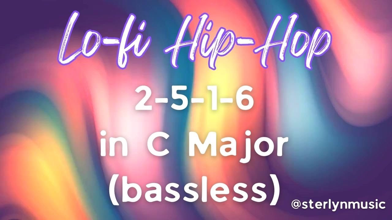 Lo-fi Hip-Hop No Bass Backing Track | 2516 in C Major | 83 BPM (relaxing, chill, work + study vibes)