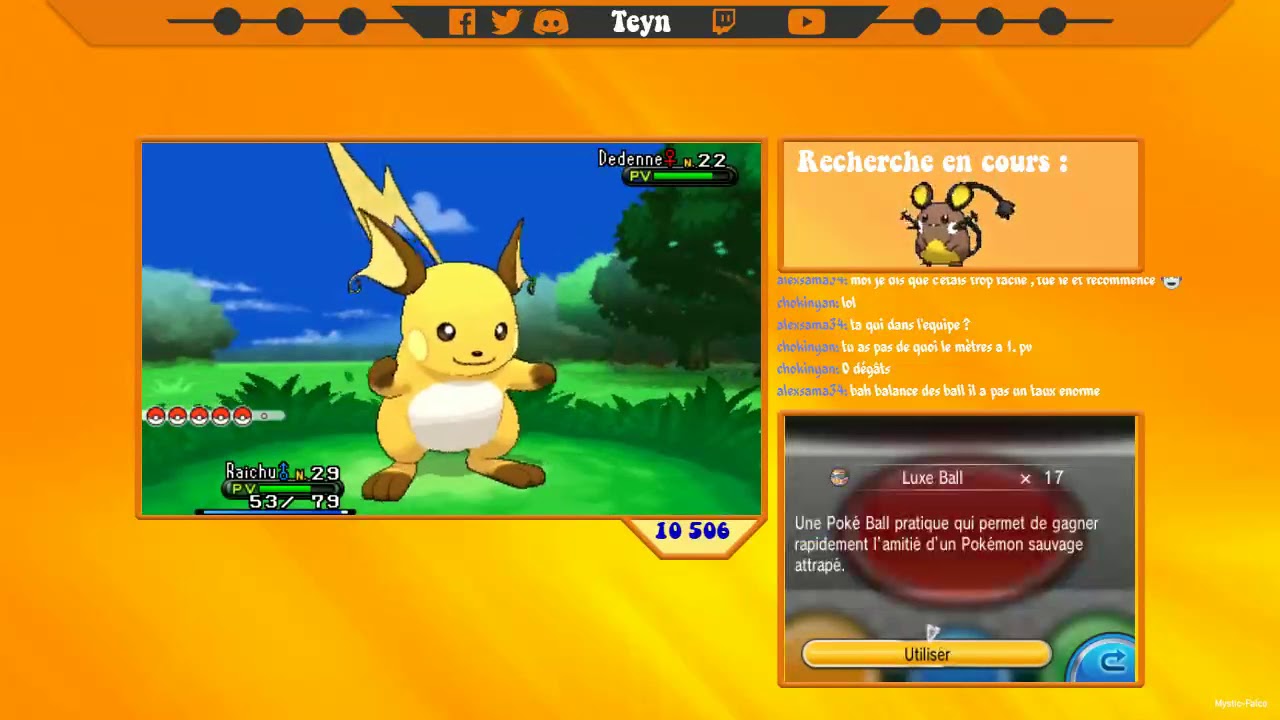 [RECLAIM][LIVE] Dedenne de retour après 10.506 rencontres !