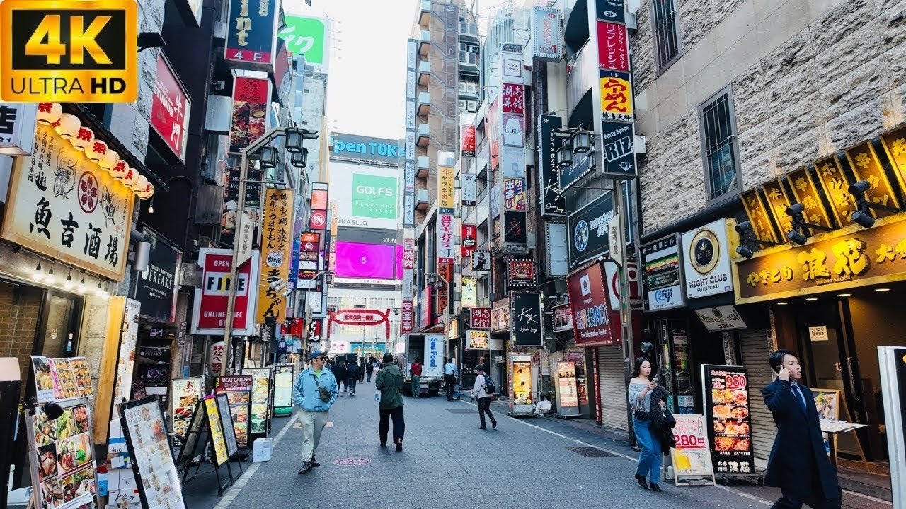 Tokyo, Japan 4K Walking Tour.Discovering,Ikebokuro,Shinjuku,Yokuhama,Streets in 4K#japan