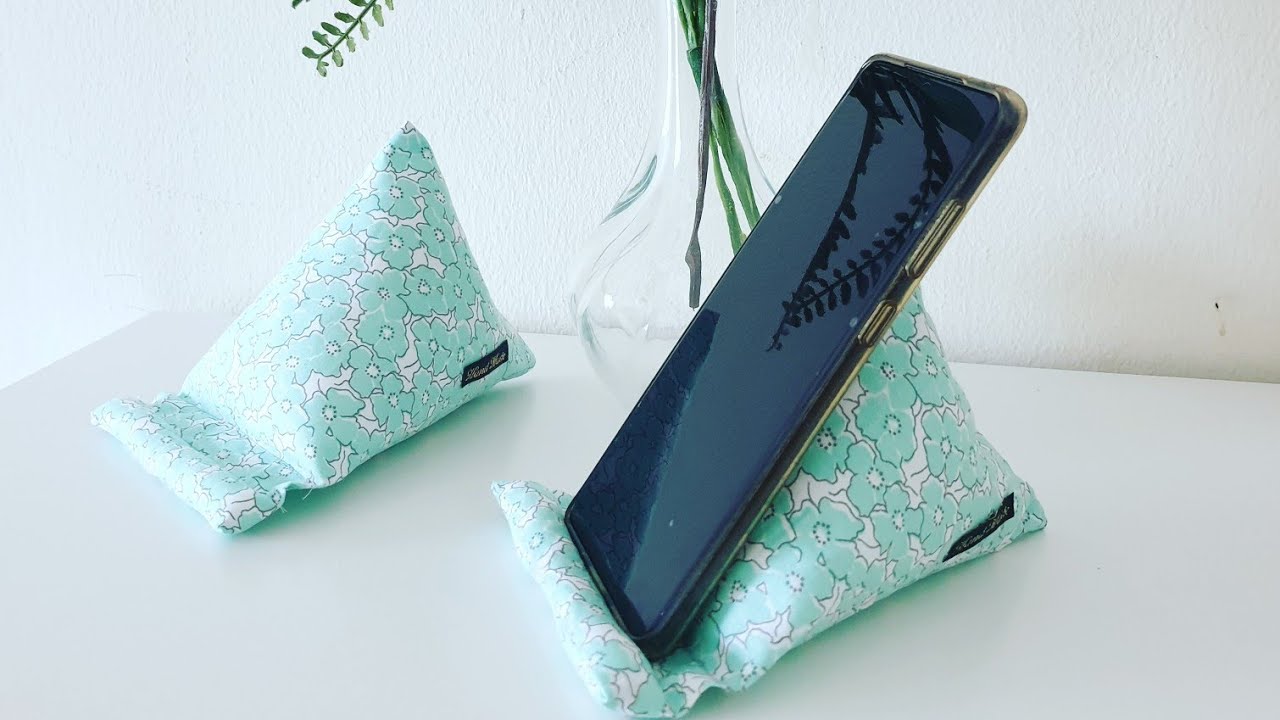 DIY 폰거치대만들기|PHONE PILLOW TUTORIAL|PHONE PILLOW HOLDER