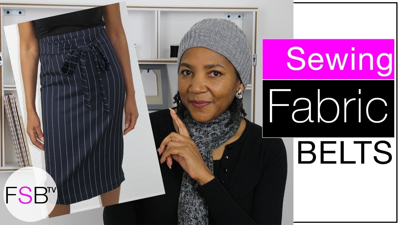 Sewing a Fabric Belt