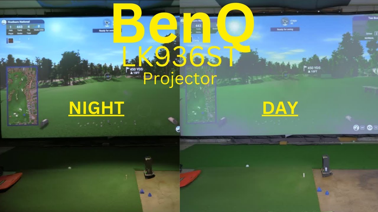 BenQ LK936ST --5100 Lumens to play DAY or NIGHT!!