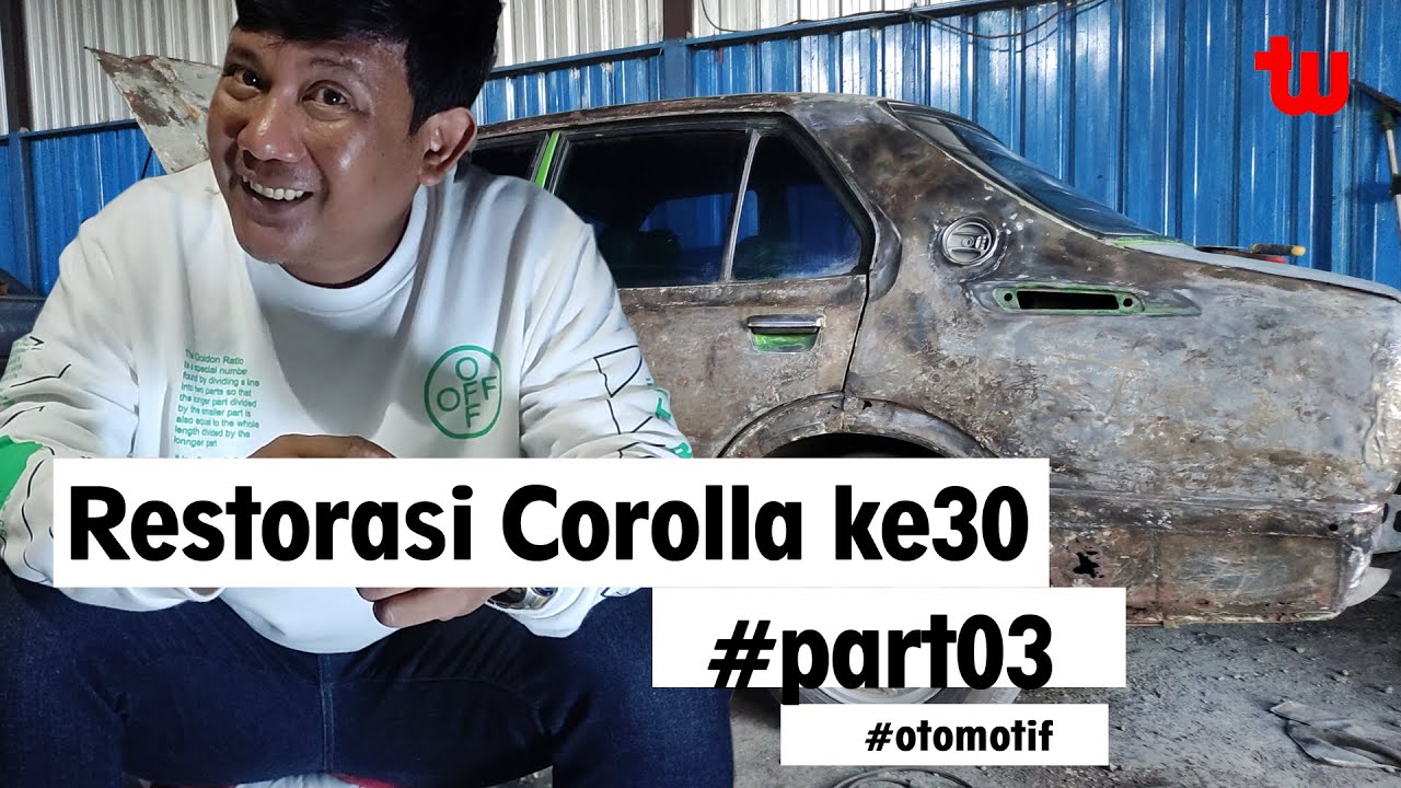 Restorasi corolla KE30 #timi