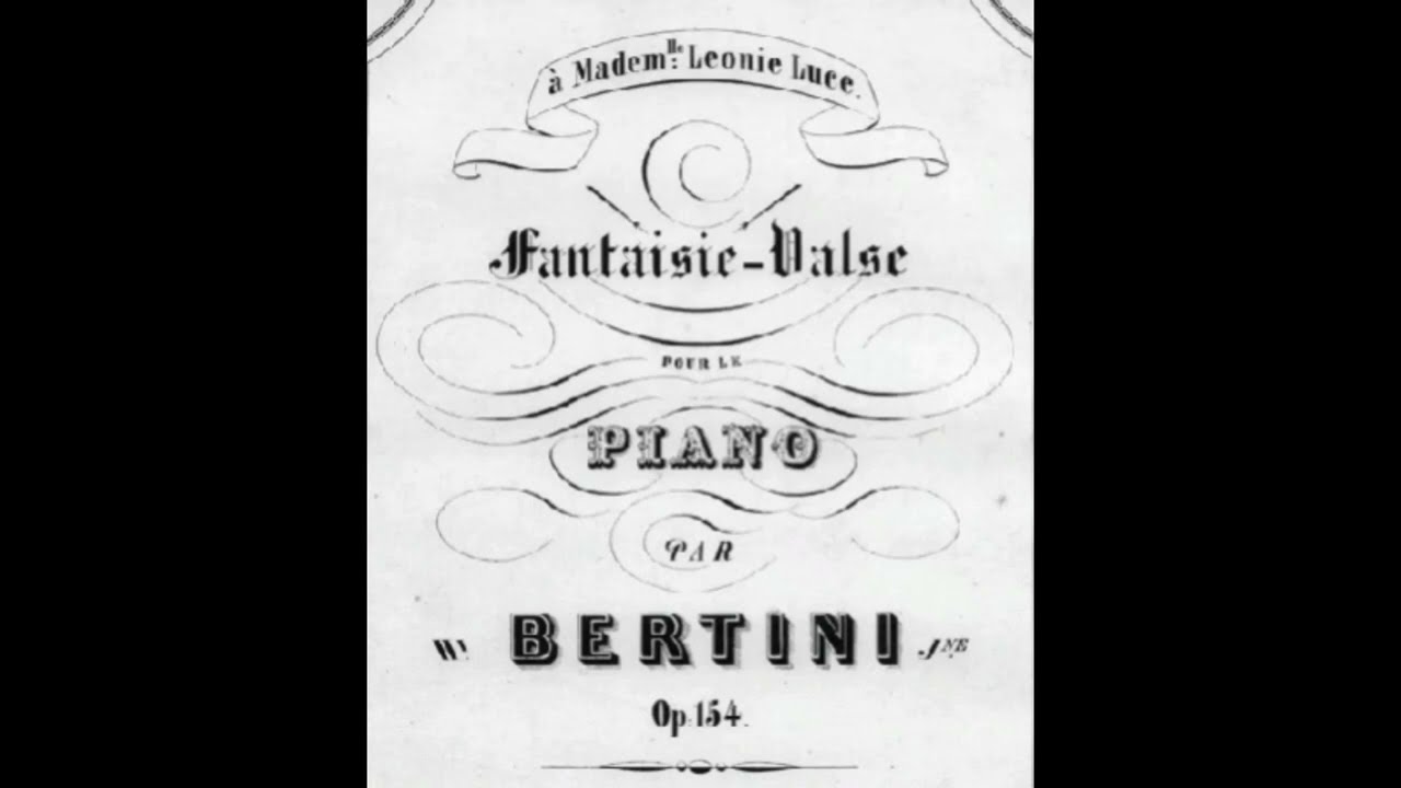 Henri Bertini - Fantaisie-Valse in E-flat major Op. 154 (audio + sheet music)