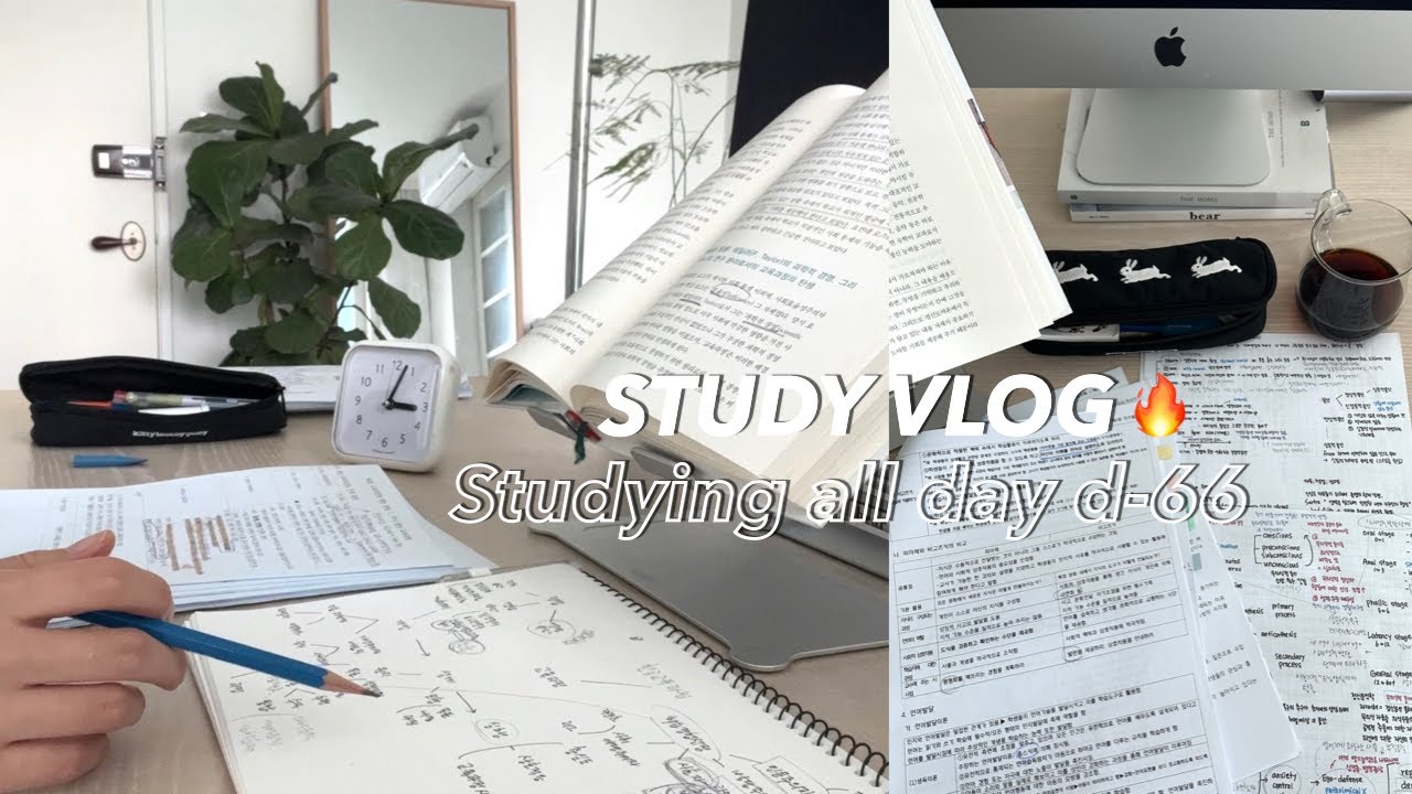 Eng. 방학 시작하고 본격 공부 시작✏️ ,  대학원 입학 시험까지 D-66