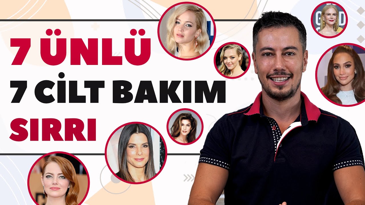 7 Ünlü 7 Cilt Bakım Sırrı 👀
