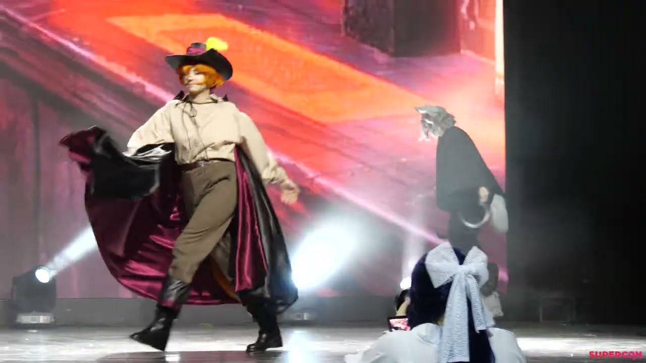Death, Puss in Boots - Puss in Boots: The Last Wish (Cosplay Фан-дефиле) - SUPERCON 2024