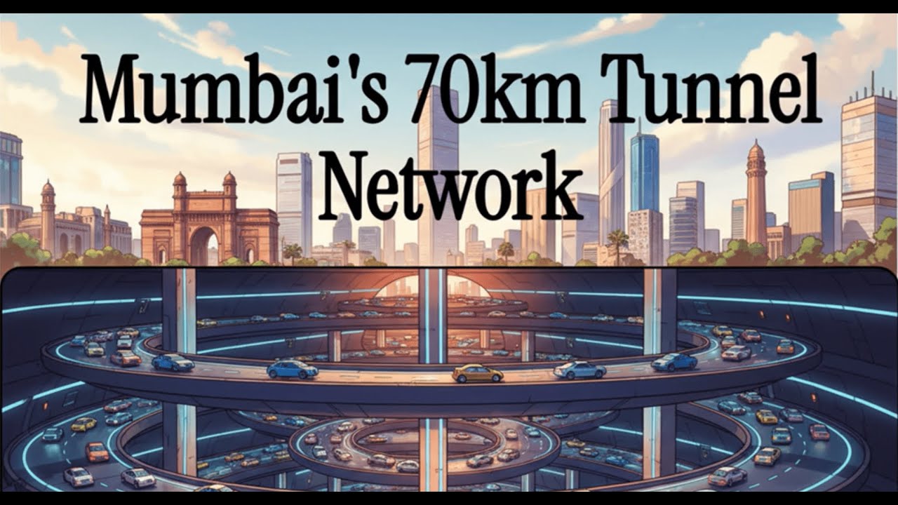 Mumbai&rsquo;s 70 km Underground Revolution | Inside the Integrated Tunnel Road Network | Bharat Macro