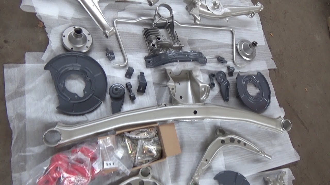 BMW E36 (Compact) Achsteile Aufbereitung #timelapse