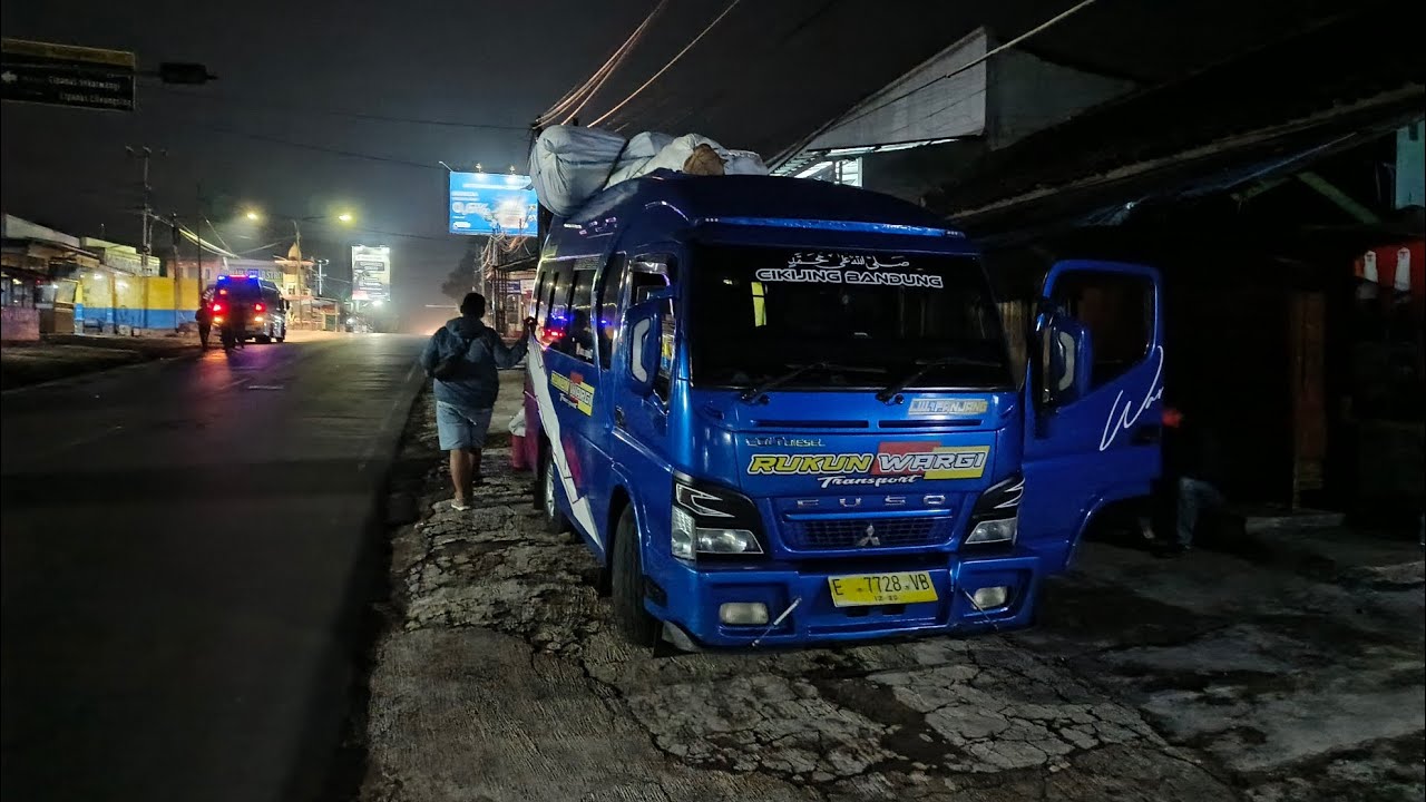 Mogok jam 00🔥Cikijing-Bandung naik peluru mlm Mikrobus ELP Rukun Wargi✅