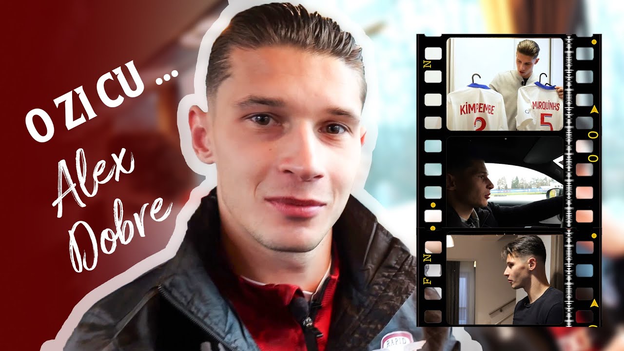 🎬 O zi cu Alex Dobre | Rapid, Romania, Ronaldo & more...
