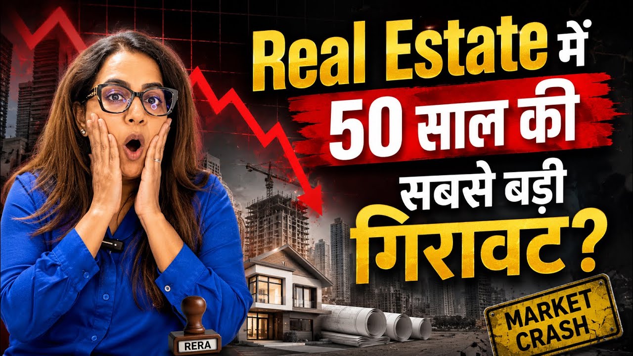 Real Estate में 50 साल की सबसे बड़ी गिरावट? Crash या Golden Opportunity? Inddu Dahiya
