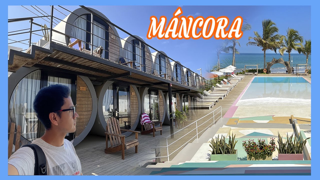 Así es el HOTEL en MANCORA con HABITACIONES en FORMA de CILINDRO