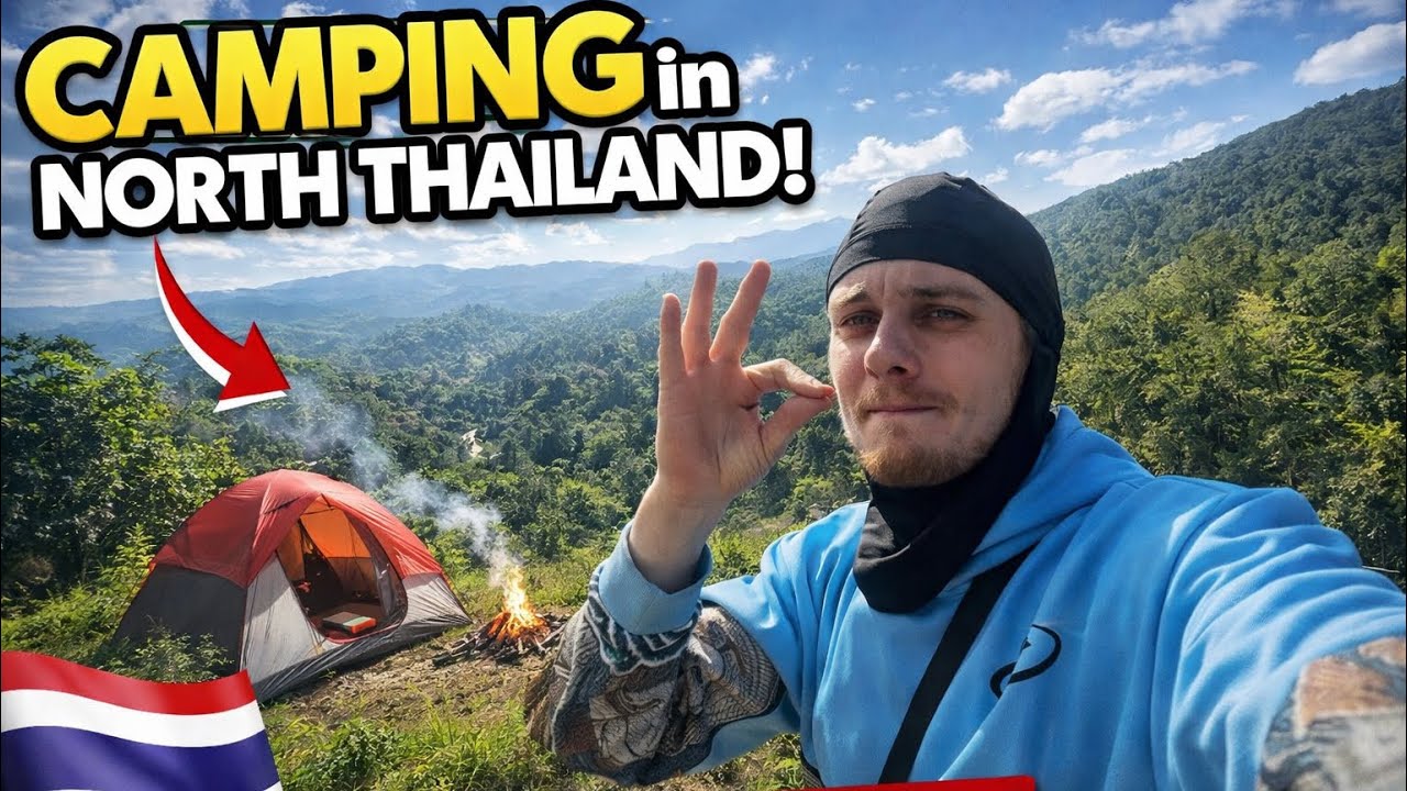 Camping in north Thailand (pai) 