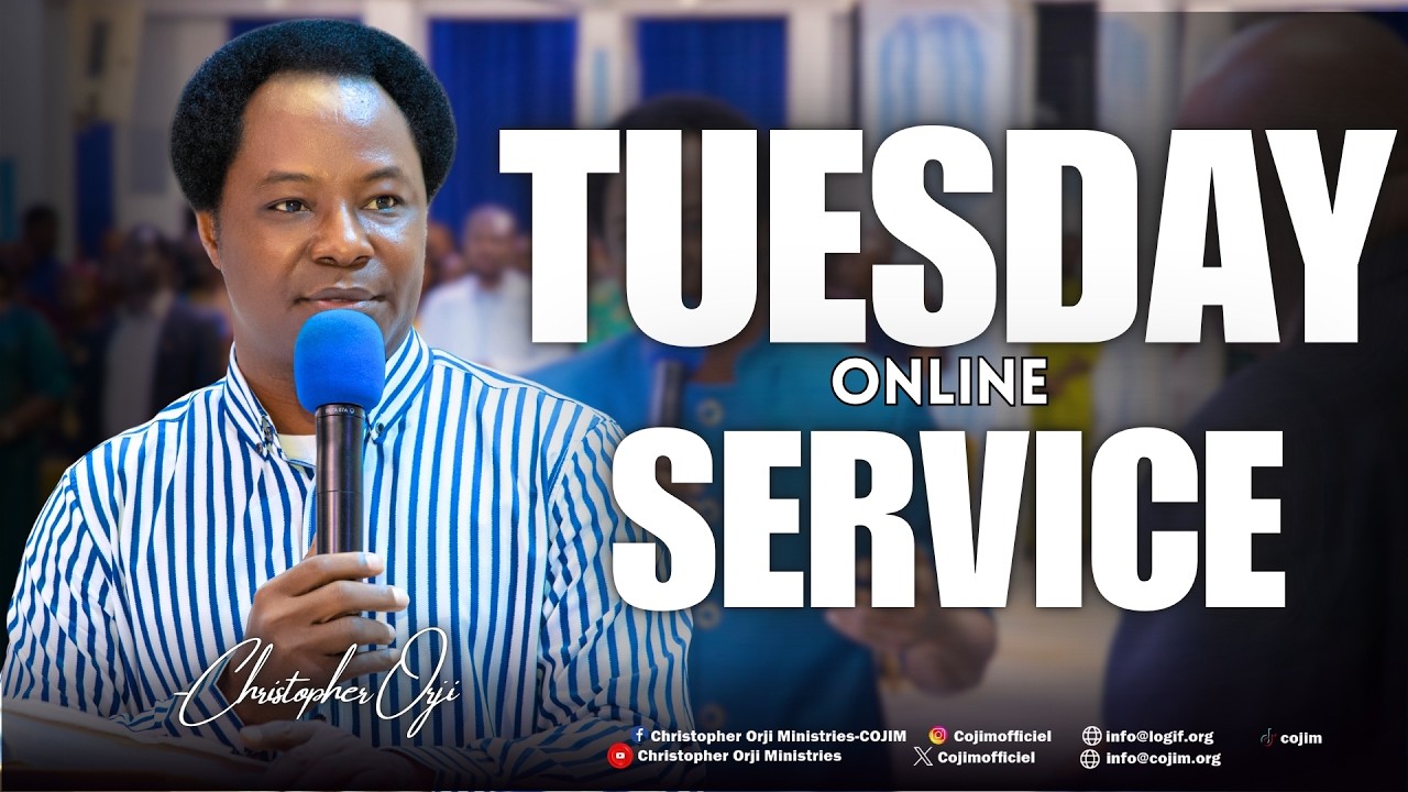 COJIM Tuesday Online 🔴 Service With God, Jesus Christ And The Holy Spirit #cojim 10-3-2026