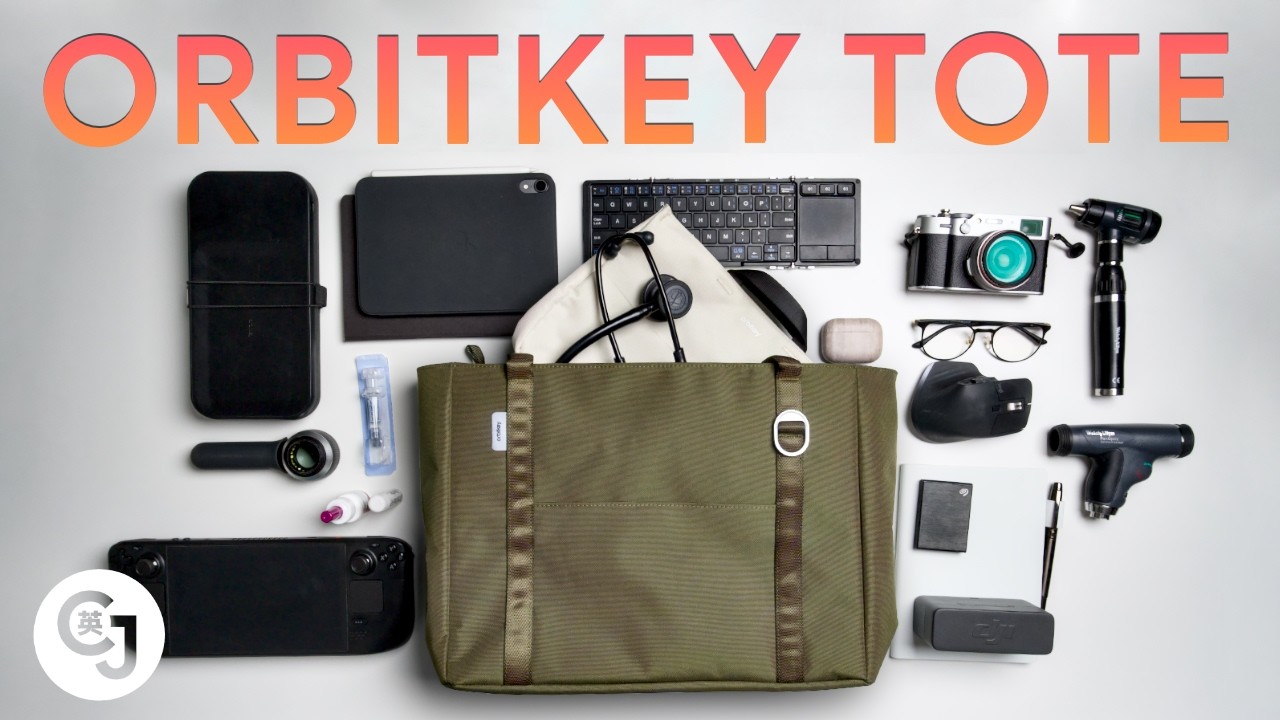 The Most Functional Tote Bag I've Ever Used – Orbitkey Daily Tote 16L Review