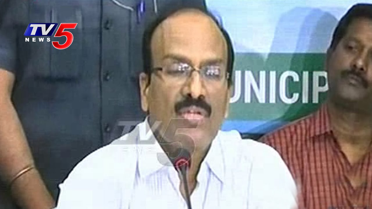 GHMC Commissioner Janardhan Reddy Press Meet | 2969 Nominations filed | Greater Elections | TV5 News