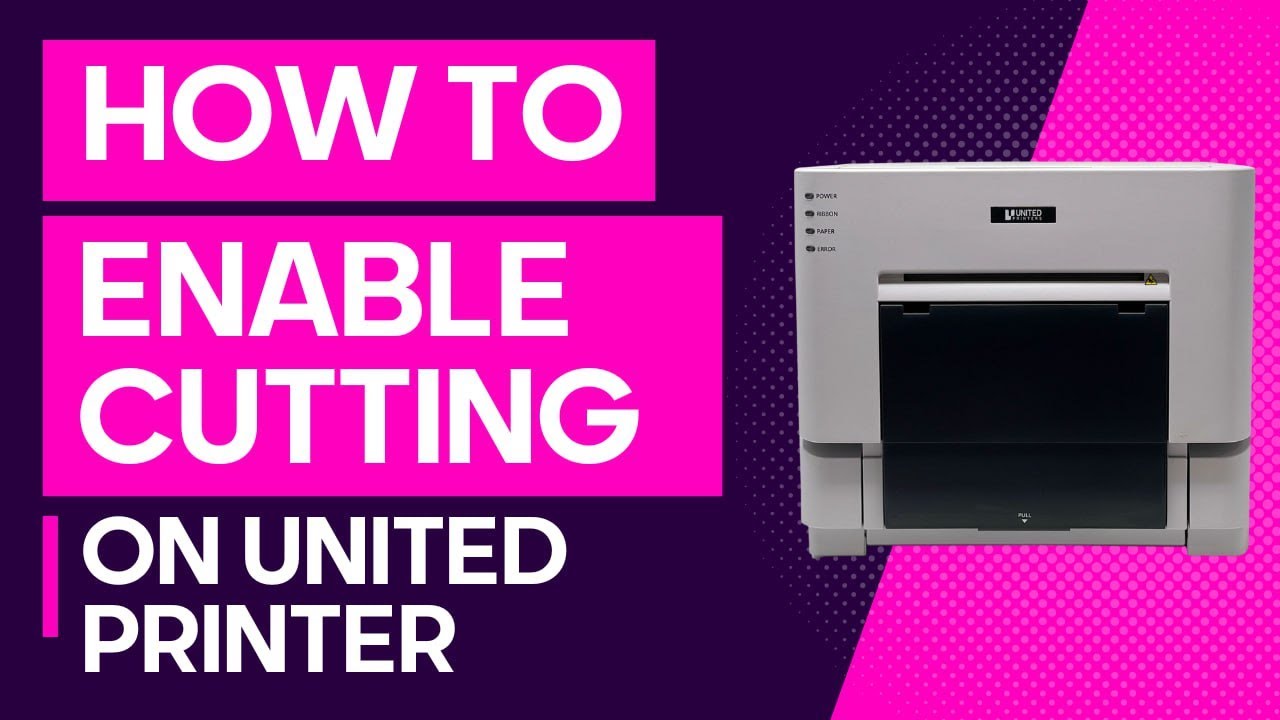 How to Enable Cutting on United Printer