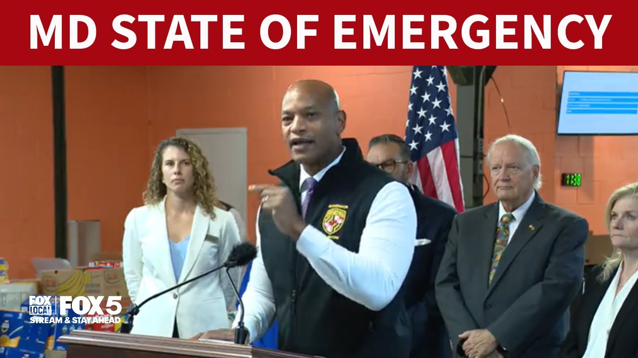 FULL: Maryland governor declares state of emergency as food aid nears cutoff