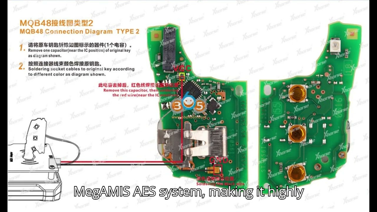 Xhorse VVDI MLB Tool MQB48 Immo Data Collection Wiring Diagrams Detailed Rewrite