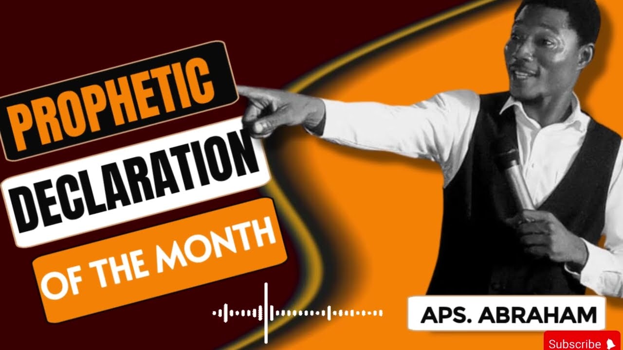 PROPHETIC DECLARATION FOR THE MONTH OF MARCH!!!🙏🙏🙏