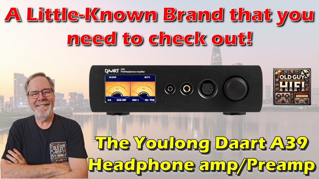 A Little-Known Brand that you need to check out! The Youlong Daart A39 Headphone amp/Preamp