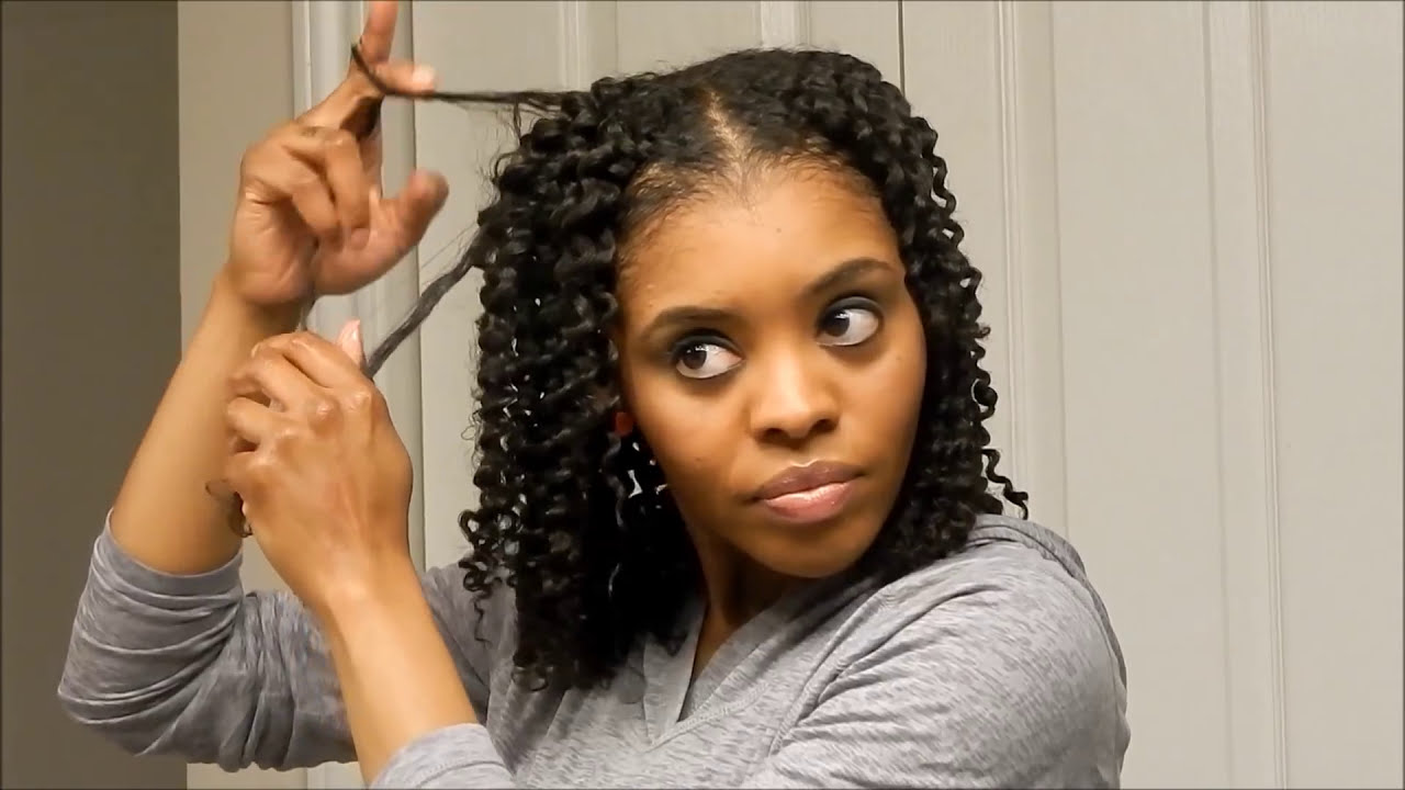 3 Strand Twistout on Natural Hair