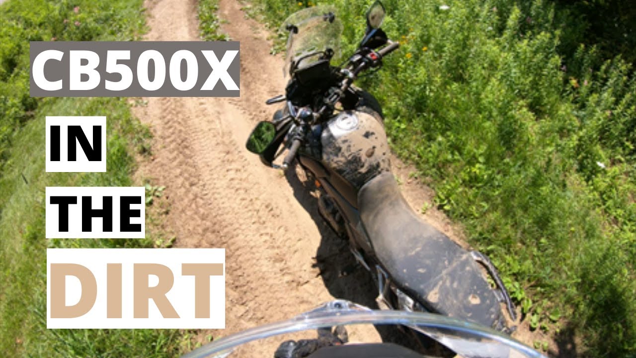 CB500X: Off-road and Underwater testing