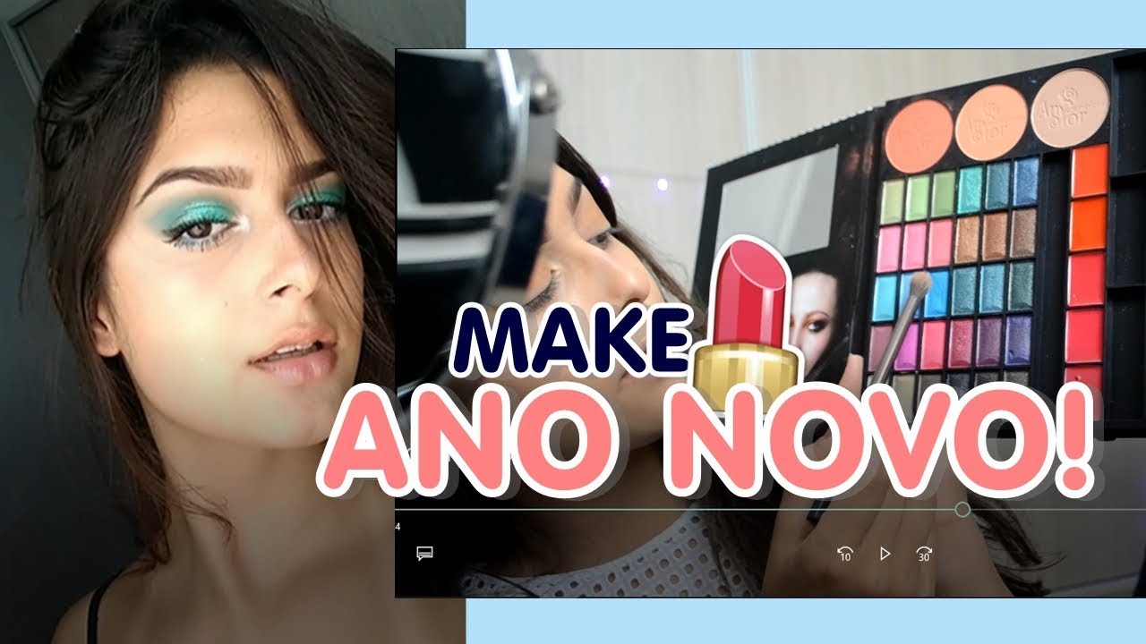 MAQUIAGEM PARA INOVAR NO ANO NOVO! • giulia lopes