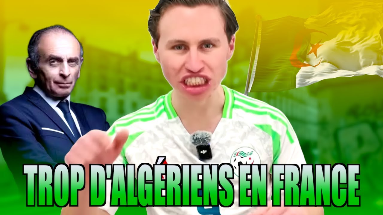 LA VIDÉO LA PLUS RAC*STE DE YOUTUBE ? (Trop d'algériens en France)