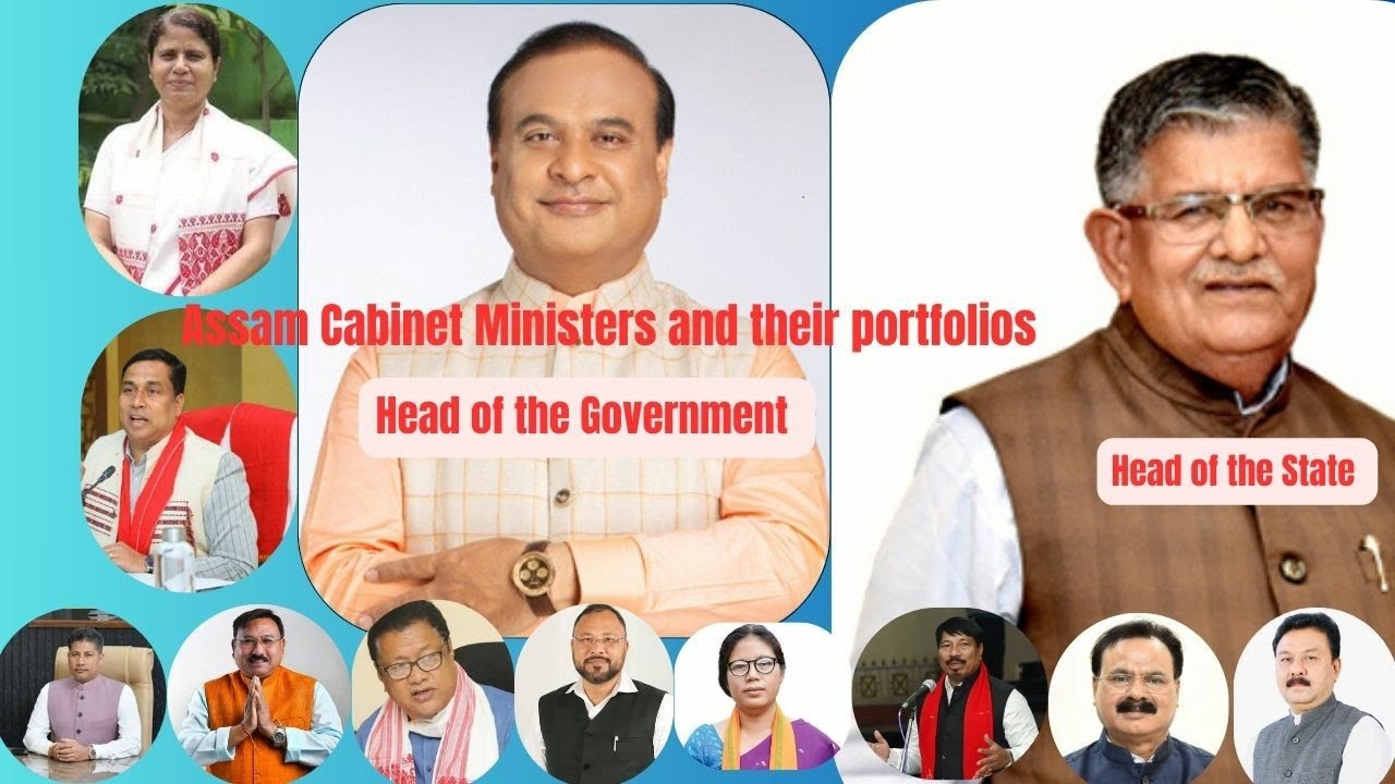 Governor of Assam, Chief Minister and Council of Ministers (Full List))