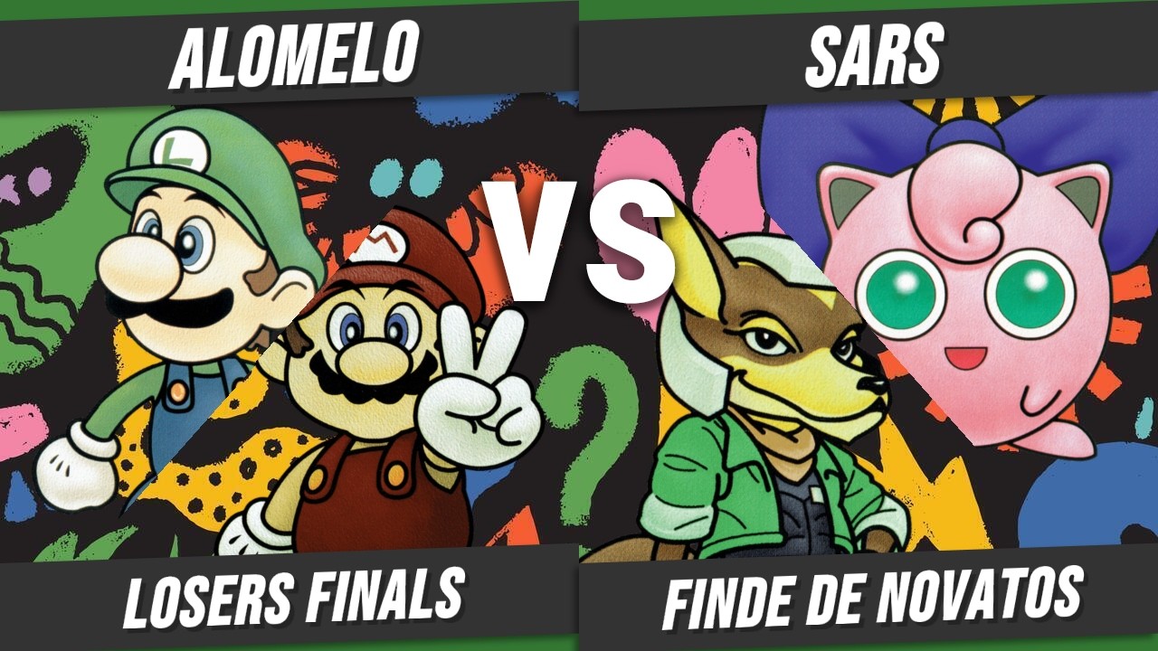 Finde De NOVATOS # 1 Alomelo (Mario/Luigi) VS SARS (Fox/Puff) Losers finals