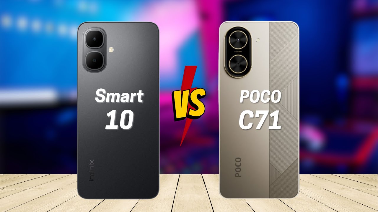 Infinix Smart 10 vs Poco C71