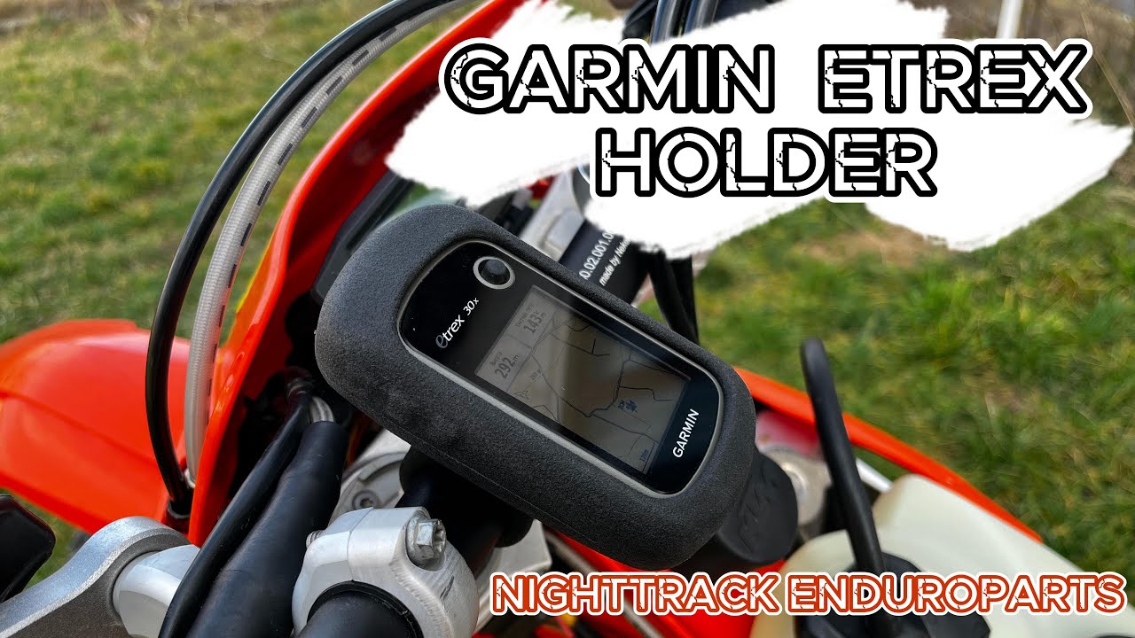 Garmin Etrex GPS Holder for enduro motorcycles / GPS mount for hard enduro races NightTrack enduro