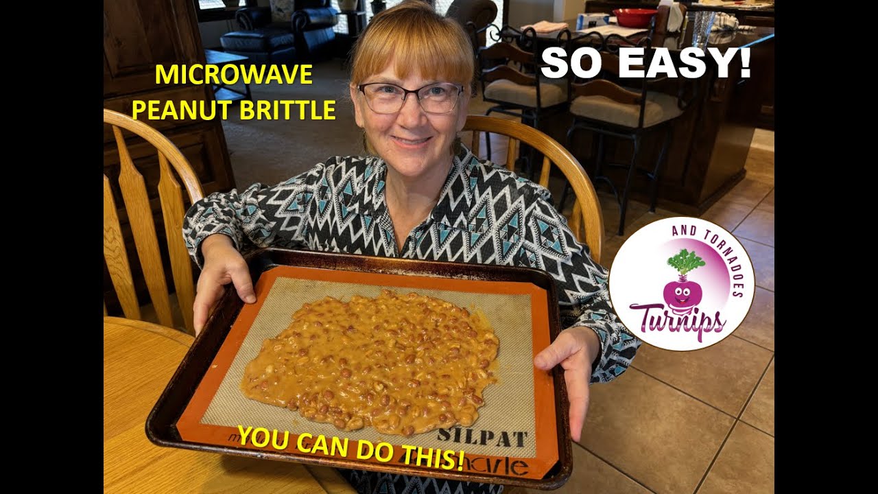Microwave Peanut Brittle