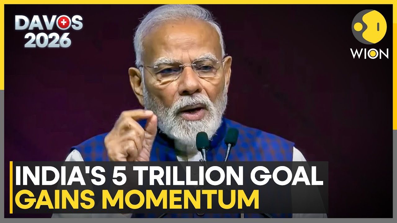 Davos 2026: How the World Economic Forum Could Shape India&rsquo;s $5 Trillion Economy Ambition | WION