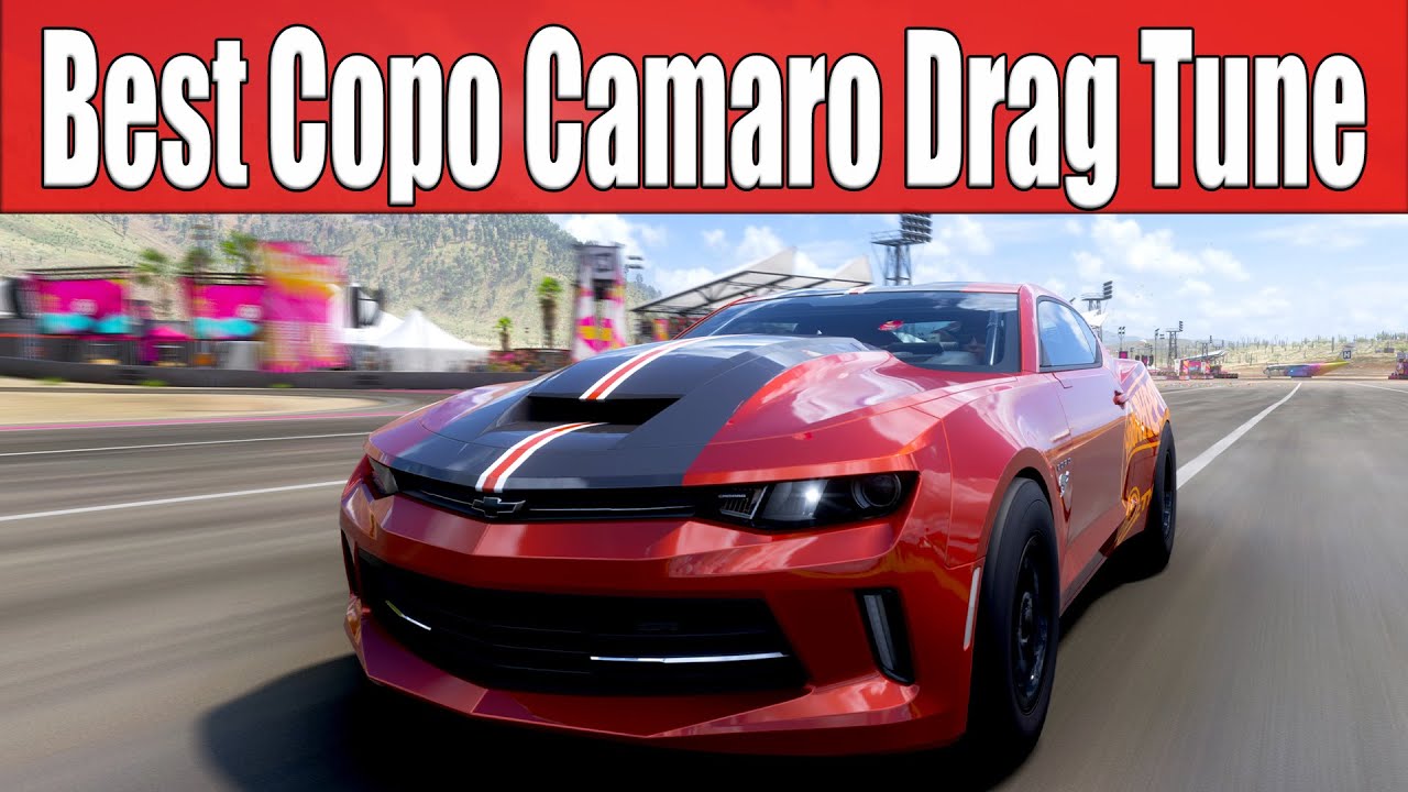 Forza Horizon 5 Best Copo Camaro Drag Tune - Fastest