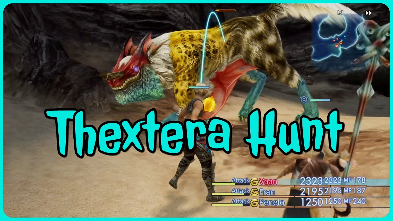 Final Fantasy XII Zodiac Age - Thextera Hunt