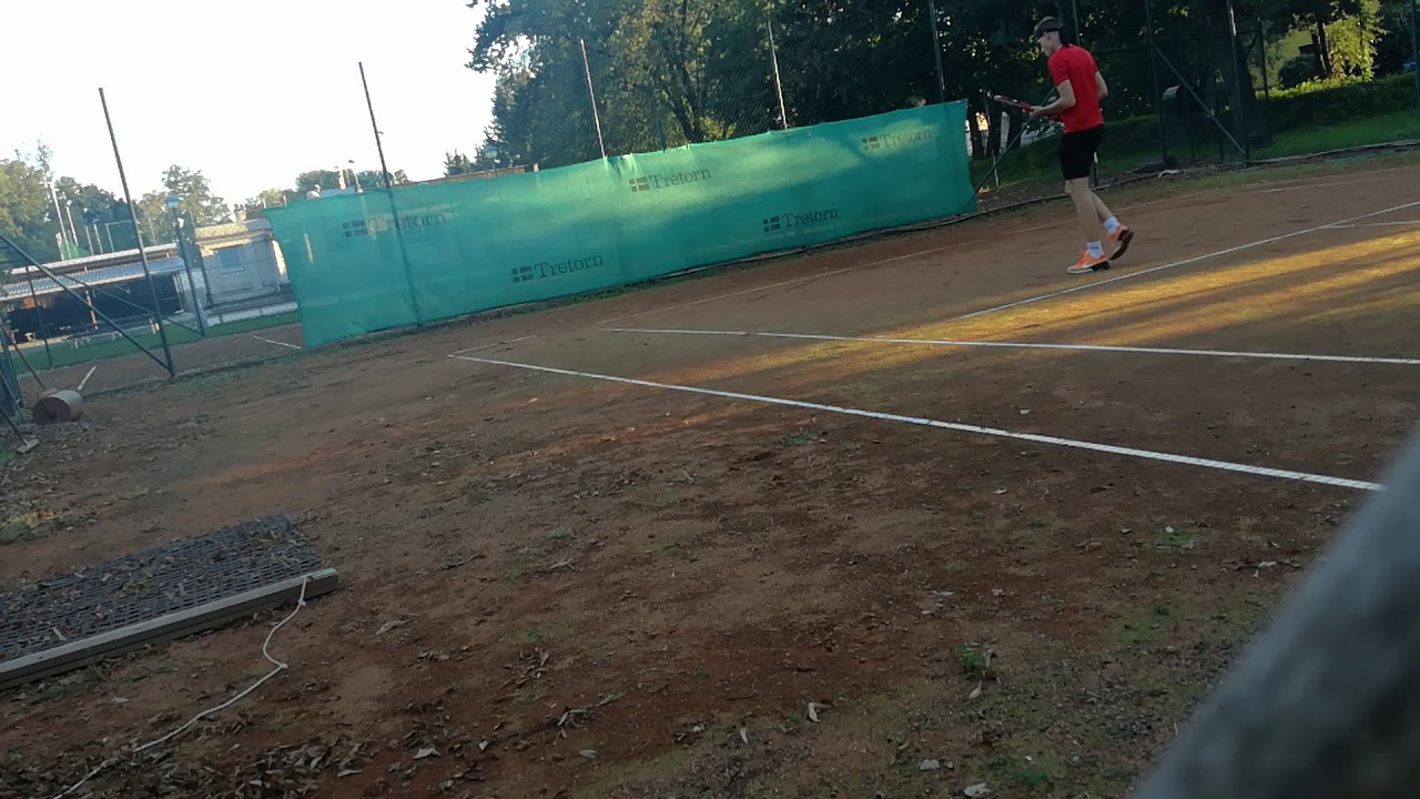 Tennis player Martin Fromel (Czech republic)