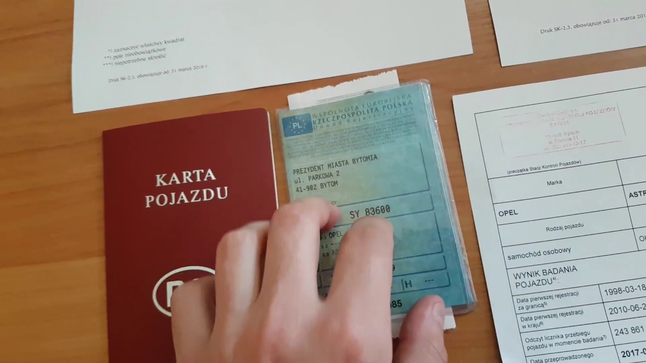 Wymiana Dowodu Rejestracyjnego | ForumWiedzy.pl | ForumWiedzy