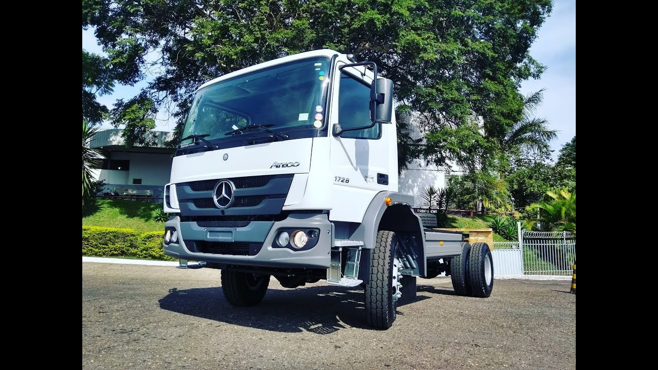 NOVO ATEGO 1726 4x4 2018 Mercedes-Benz l Apresentação