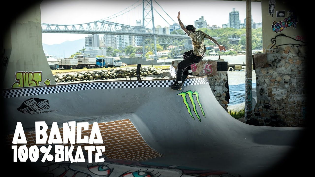 A BANCA 100% SKATE - ENTULHO DIY - FLORIAN&Oacute;POLIS