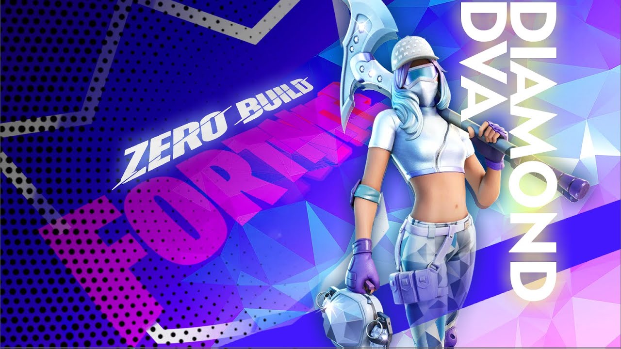 Fortnite 🔹 Exclusive Skin Diamond Diva 🔹 Zero Build Gameplay