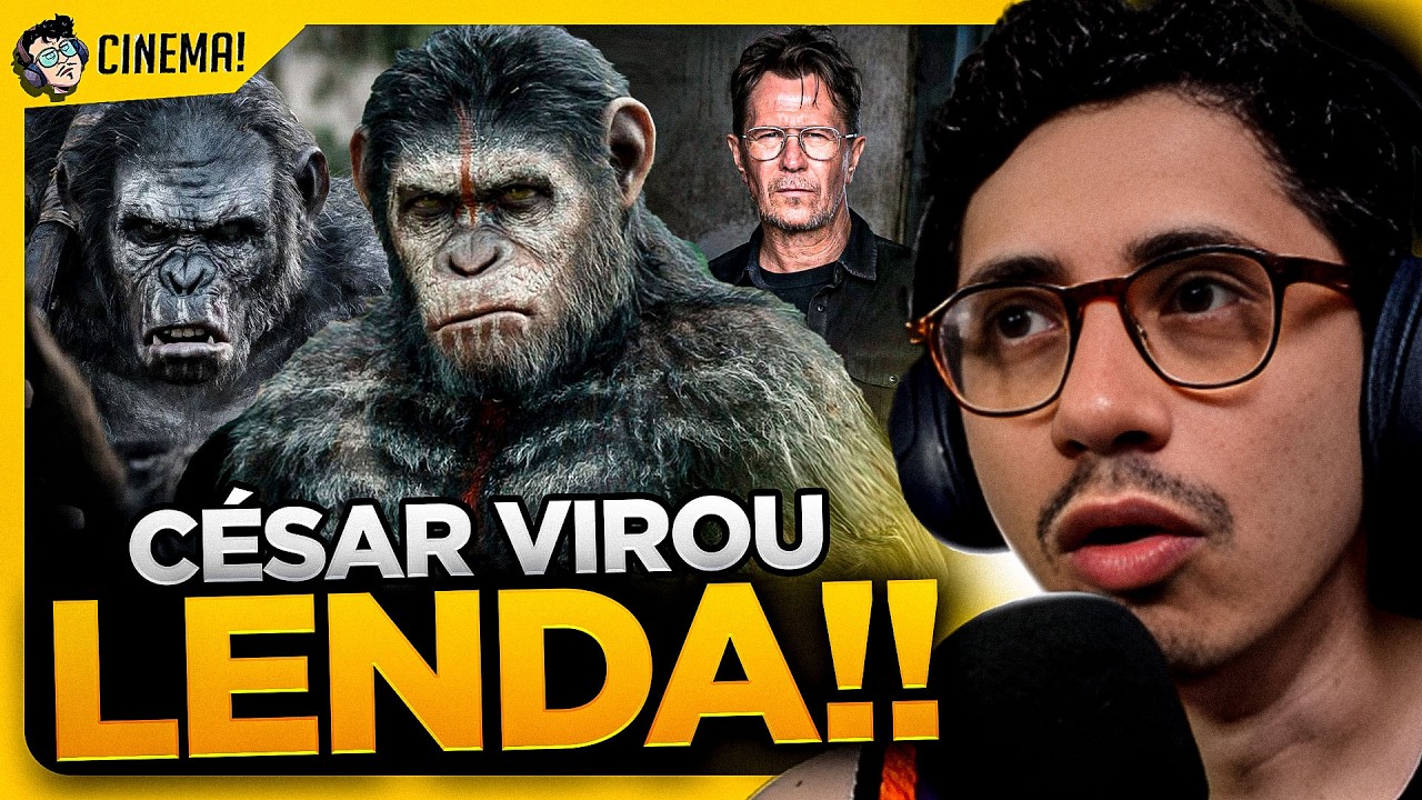 PLANETA DOS MACACOS: O CONFRONTO é o CAVALEIRO das TREVAS da SAGA?