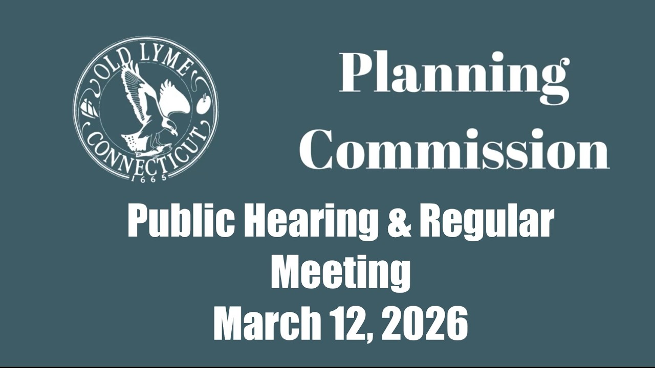 Planning Commission - Public Hearing and Regular Meeting March 12 2026