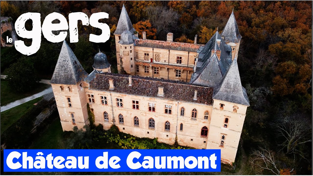 VUES DU GERS - Drone 4K - Château de Caumont