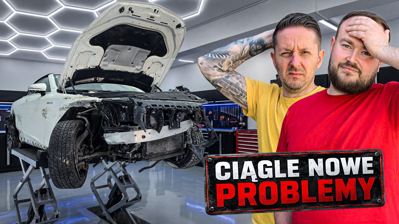 MIAŁO BYĆ PROSTO I SZYBKO...KOSZTY ROSNĄ Z MINUTY NA MINUTĘ | ODBUDOWA MERCEDES S560 CABRIO #5