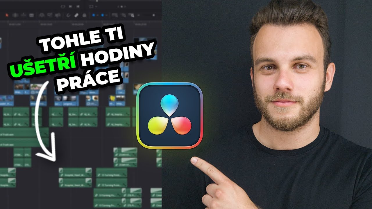 Upravuj Svoje Videa RYCHLEJI! DaVinci Resolve TIPY